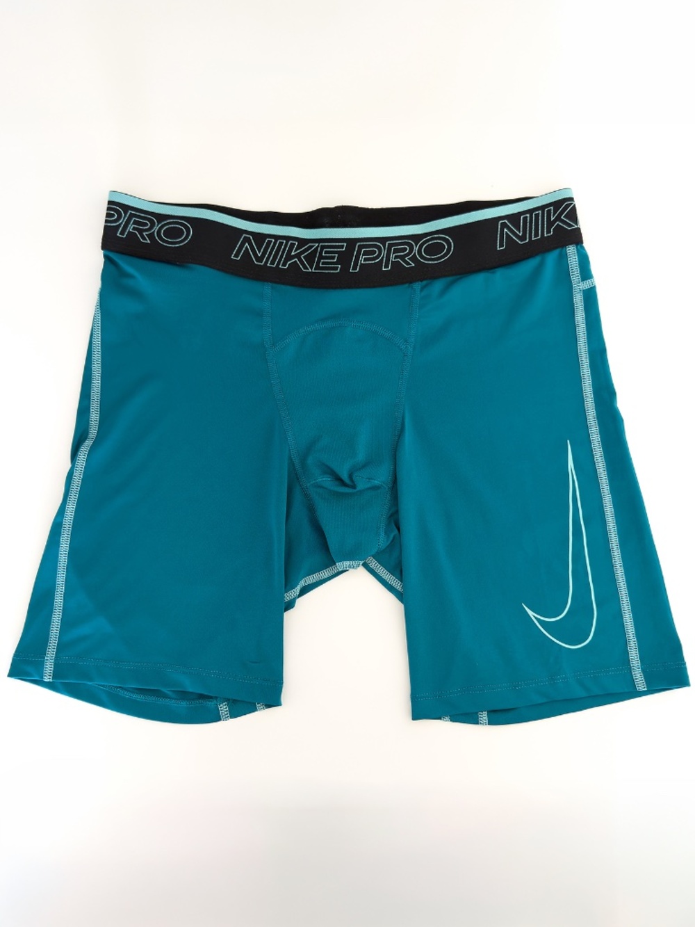 Nike Pro Compression Shorts Teal Men's Size Medium